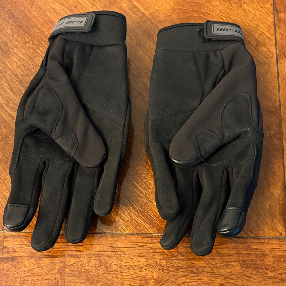 Black Motorcycle riding Gloves - Picture 2 of 2